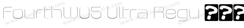 FourthW05-Ultra Regu字体转换